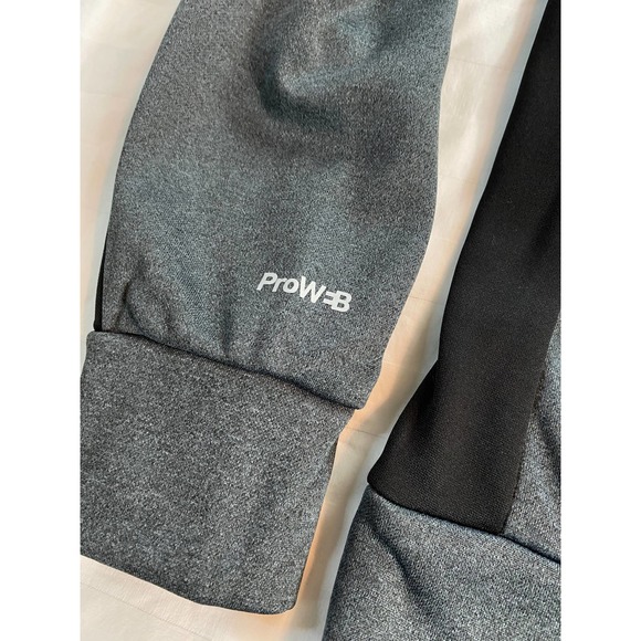 Spyder Men's Gray & Black Accent Long Sleeve Kangaroo Pocket Size Large Hoodie - Picture 7 of 9